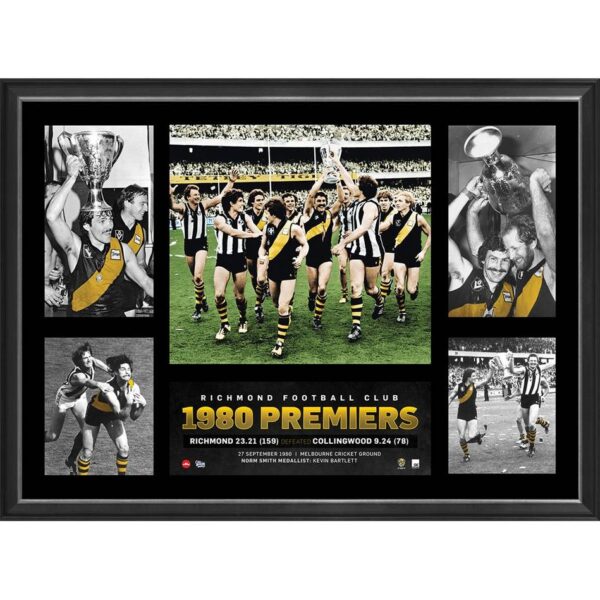 Richmond Tigers 80 Premiership Tribute Print