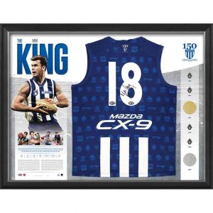 Carey Signed The King Jumper Display