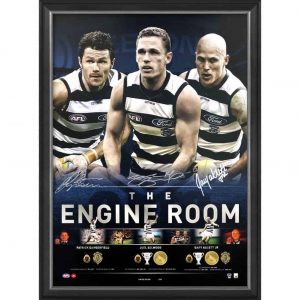 Cats Engine Room Signed Print