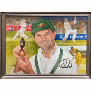 Ricky Ponting Signed Canvas