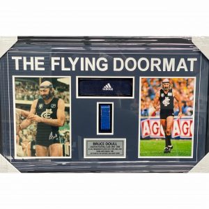 Doull Flying Doormat Signed Collage