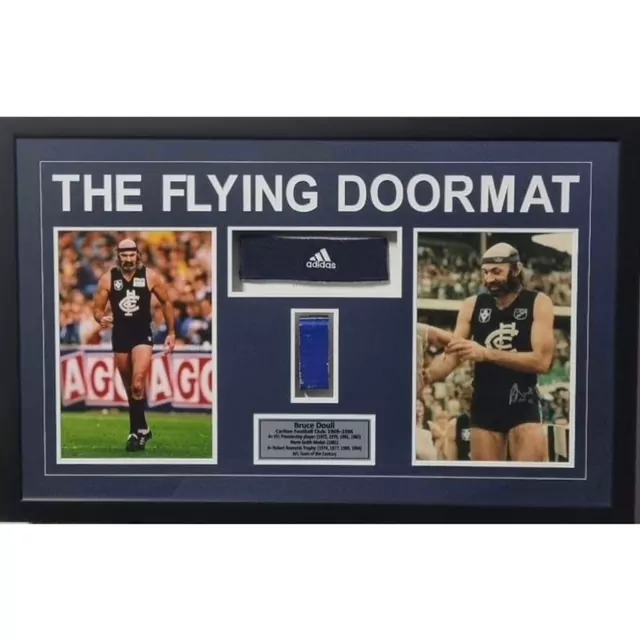 Carlton Bruce Doull Flying Doormat Signed Collage