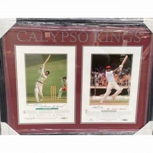 Sobers & Richards Signed Collage