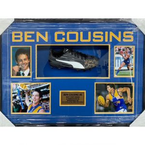 Ben Cousins Signed Boot Collage