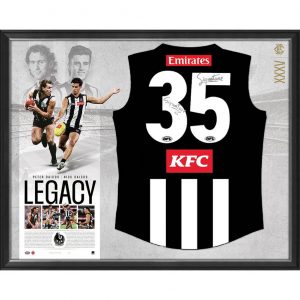 Special Edition 35 Daicos Legacy Dual Signed Guernsey Display