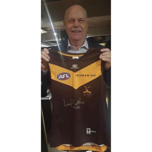 Hawthorn Leigh Matthews Signed Legends Jumper