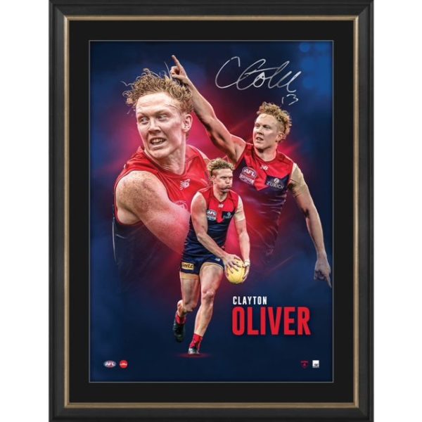 Melbourne Clayton Oliver Signed Lithograph