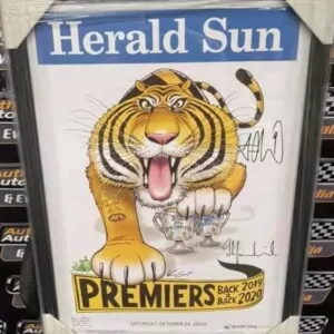 Richmond Cotchin & Hardwick Signed 2019/2020 Knight Print