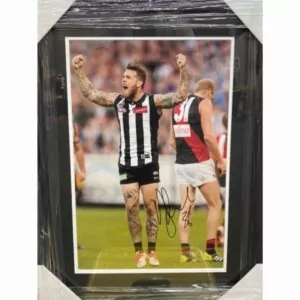 Collingwood Dane Swan Signed Anzac Day Photo