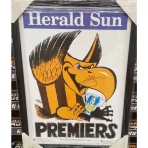 Hawthorn Franklin 2008 Signed Weg Print