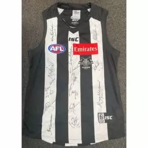 Collingwood Magpies 125 Year Signed Captain Jumper