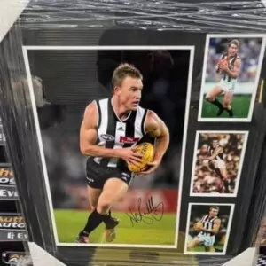 Collingwood Nathan Buckley Signed Collage