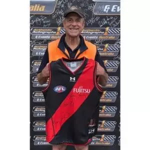 Essendon Sheedy & Premiers Captains Signed 150th Anniversary Jumper