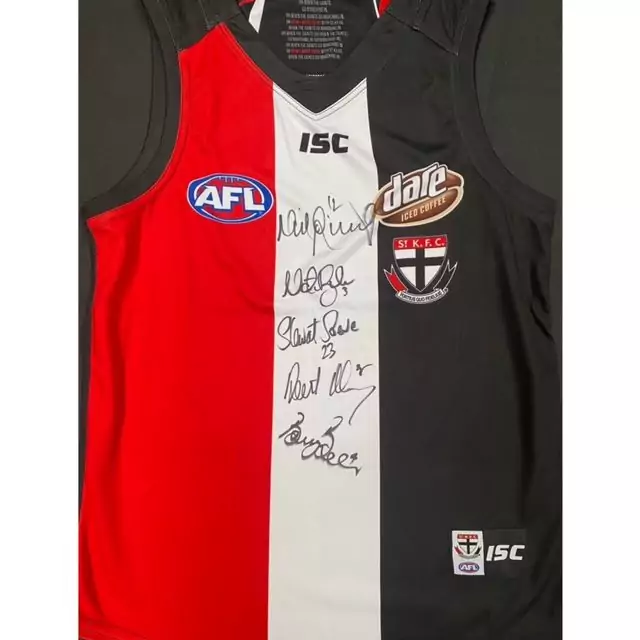 St Kilda Signed 300 Game Jumper
