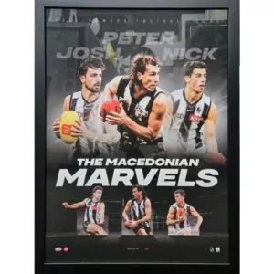 Collingwood Josh, Nick & Peter Daicos Macedonian Marvels Limited Edition Print