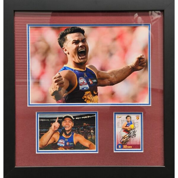 Brisbane Cam Rayner Signed Card Collage