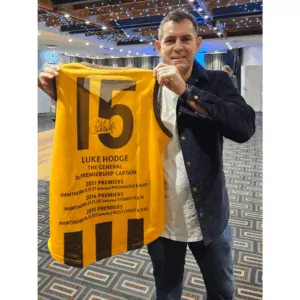 Hawthorn Luke Hodge Signed Triple Premiership Captain Jumper