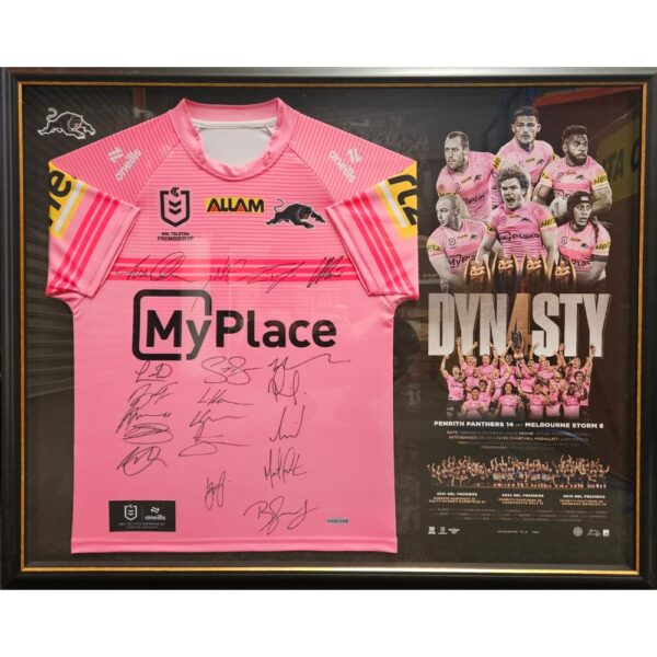 Penrith Panthers 2024 Premiers Team Signed Jersey