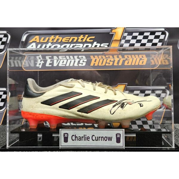 Carlton Charlie Curnow Signed Match Worn Boot