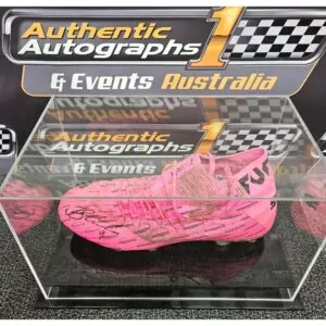 St Kilda Jack Steele Signed Match Worn Boot