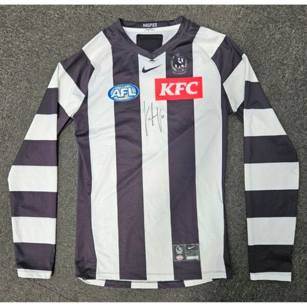 Collingwood Scott Pendlebury Signed 2024 Season Player Issue Jumper - Image 2