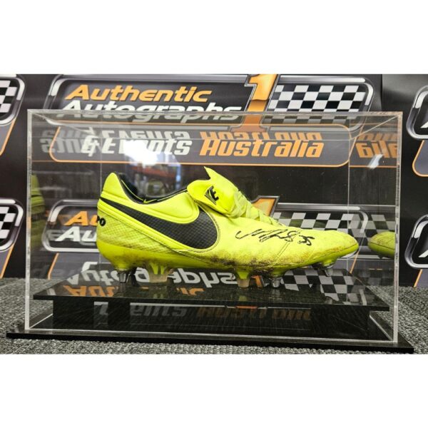 Collingwood Nick Daicos Signed & Match Worn Boot