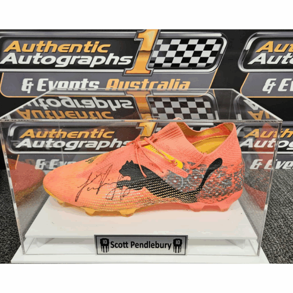 Collingwood Scott Pendlebury Signed & Match Worn Boot
