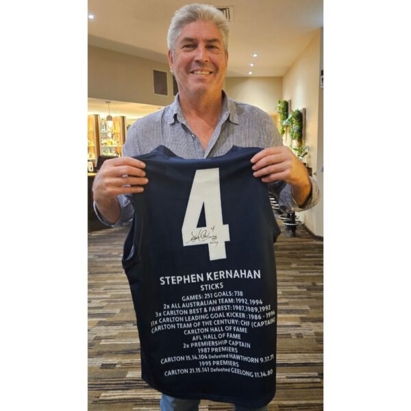 Carlton Stephen Kernahan Career Jumper