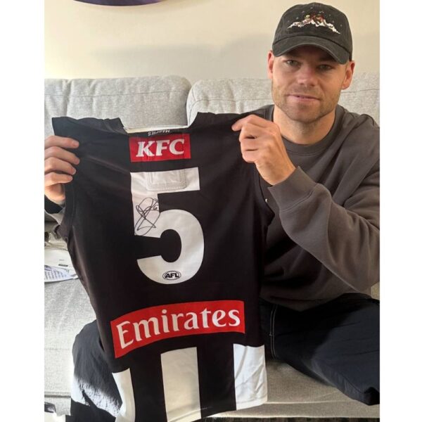 Collingwood Jamie Elliott Signed & Match Worn Jumper - Image 2