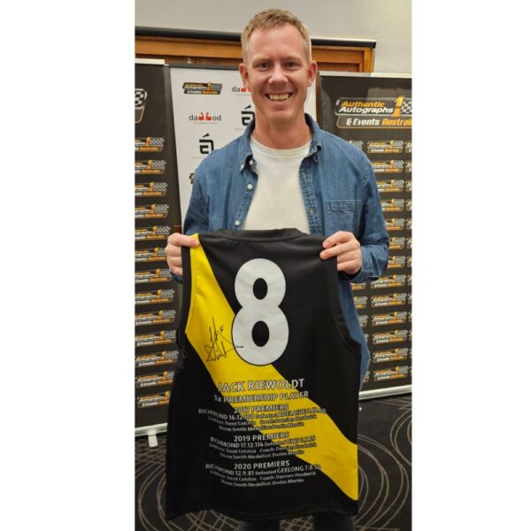 Richmond Jack Riewoldt Signed 3x Premiership Jumper