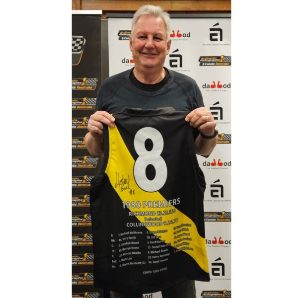 Richmond Michael Roach Signed 1980 Premiers Jumper