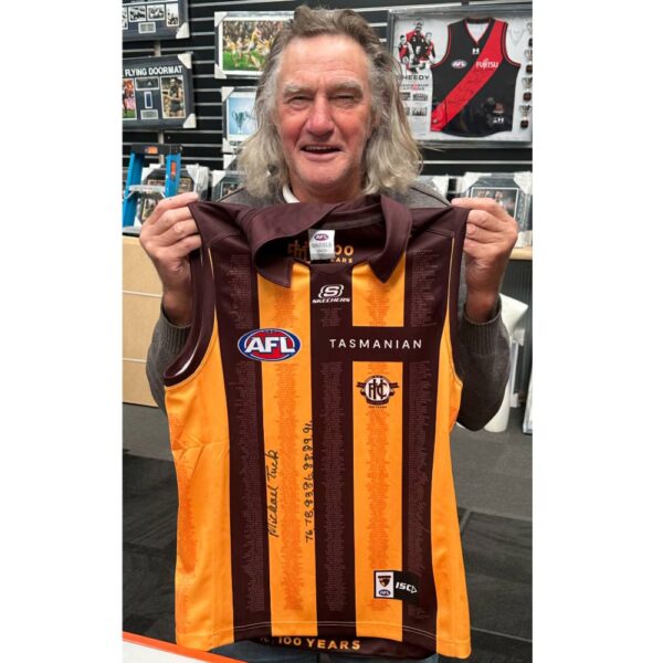 Hawthorn Michael Tuck Signed 100 Years Jumper