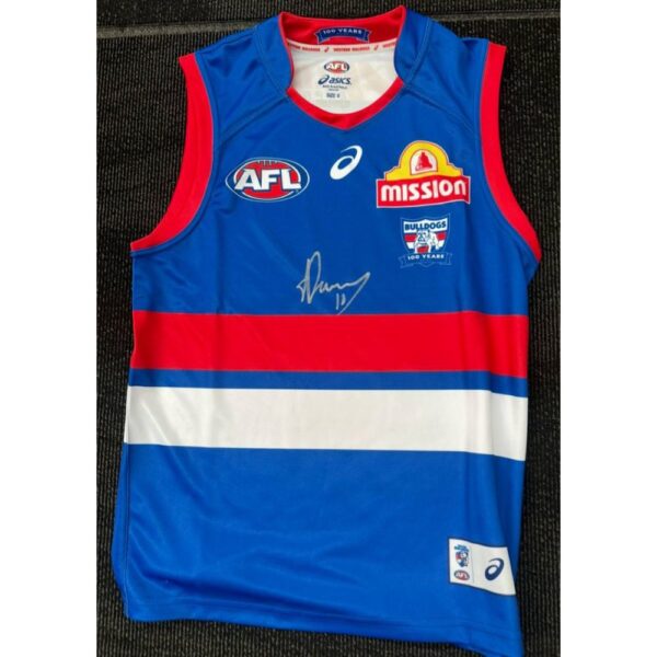 Western Bulldogs Sam Darcy Signed Jumper