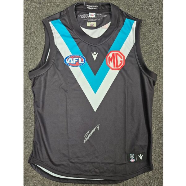 Port Adelaide Zak Butters Signed Jumper