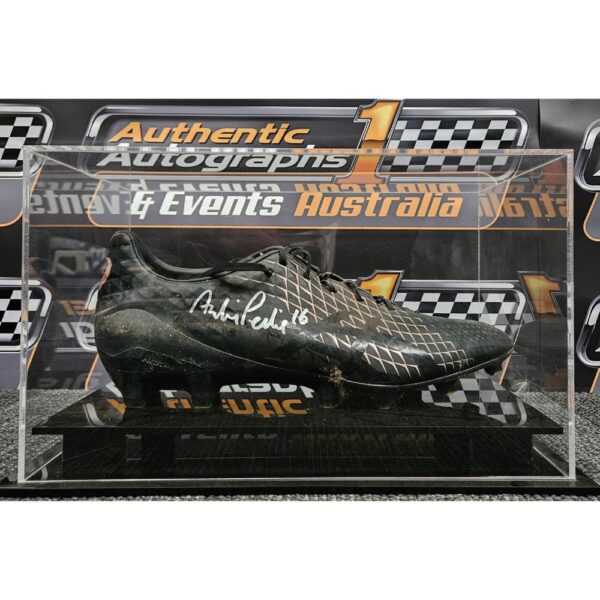 Essendon Archie Perkins Signed Match Worn Boot