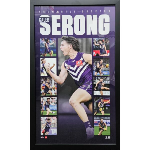 Fremantle Caleb Serong Vertiramic Print