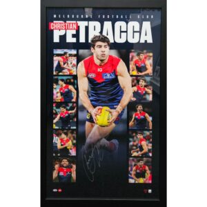 Melbourne Christian Petracca Signed Vertiramic Print