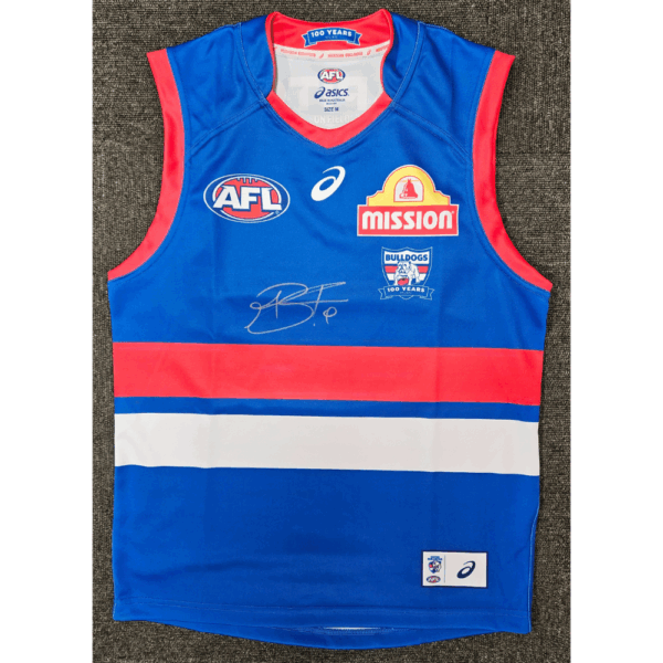 Western Bulldogs Marcus Bontempelli Signed Boxed Guernsey - Image 2