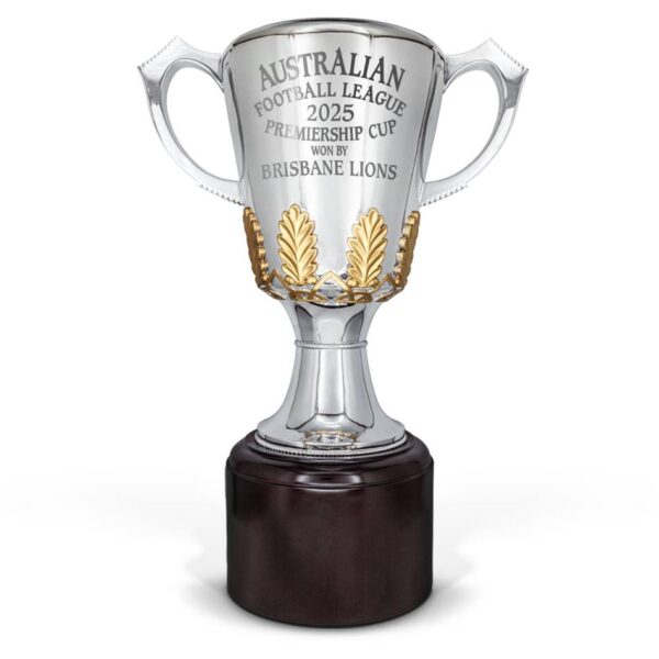 Brisbane Lions 2025 Premiers Full Size Replica Premiership Cup