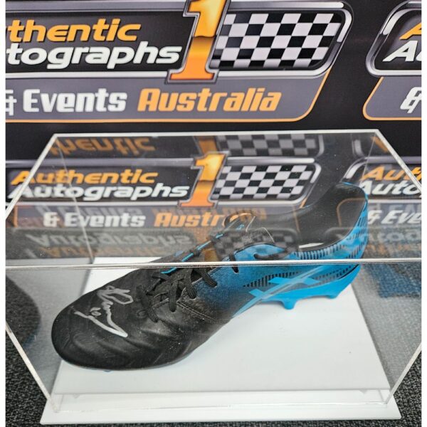 Western Bulldogs Sam Darcy Signed Match Worn Boot