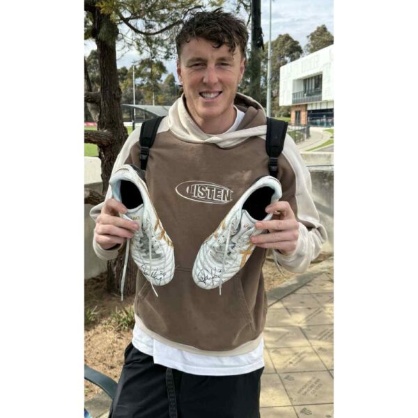 North Melbourne Nick Larkey Signed Match Worn Boot - Image 2