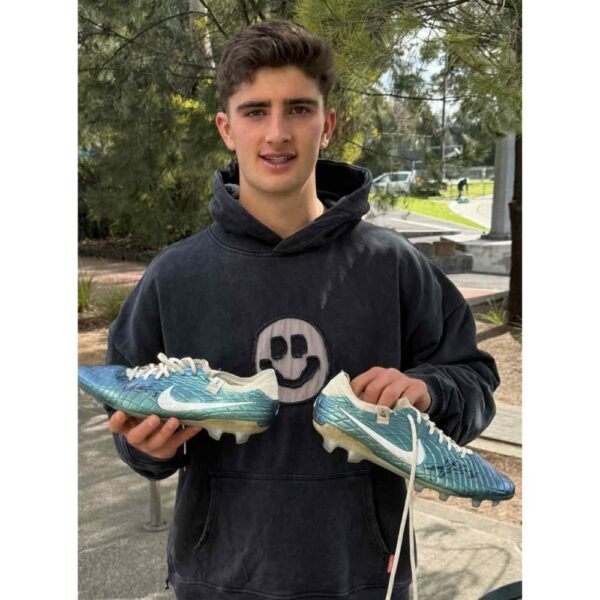 North Melbourne Harry Sheezel Signed & Match Worn Boot - Image 2