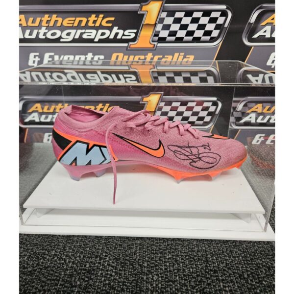 Collingwood Steele Sidebottom Signed Match Worn Boot