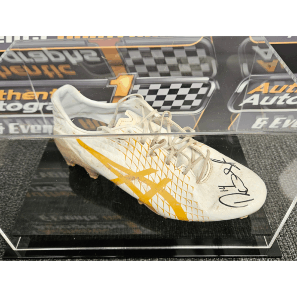Western Bulldogs Rhylee West Signed Match Worn Boot