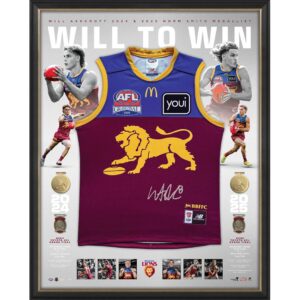 Brisbane Lions Will Ashcroft Signed Guernsey