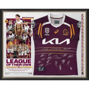 Brisbane Broncos 2025 Premiership Team Signed Jersey