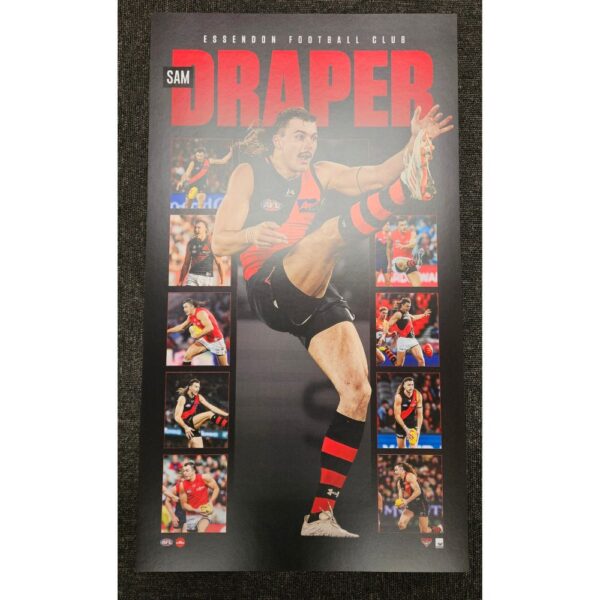 Essendon Unframed Sam Draper Print
