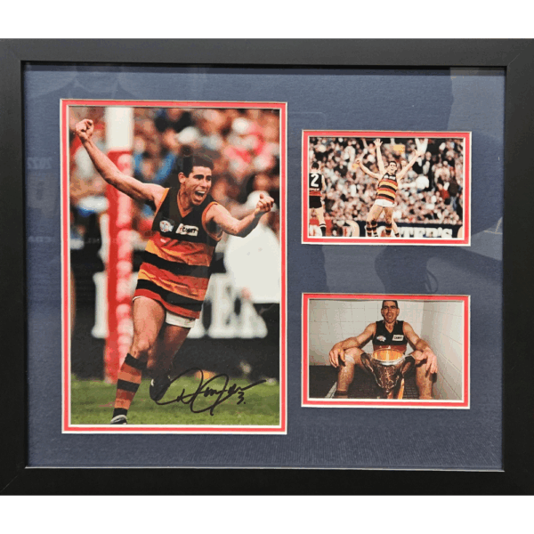 Adelaide Darren Jarman Signed Collage