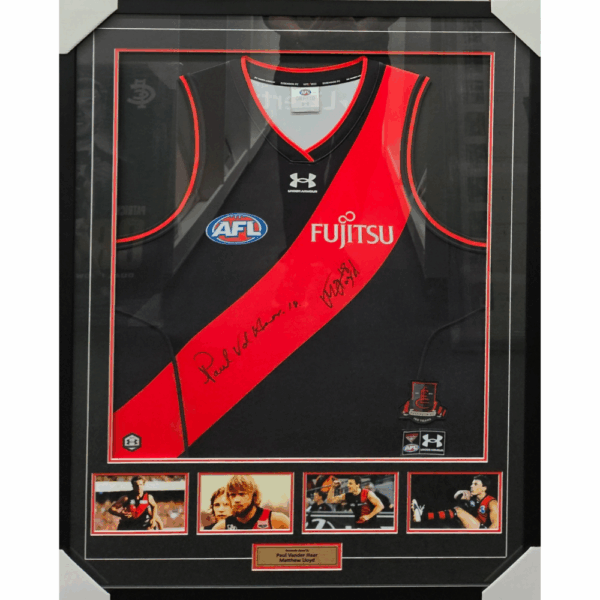 Essendon Matthew Lloyd & Paul Vander Haar Signed Jumper