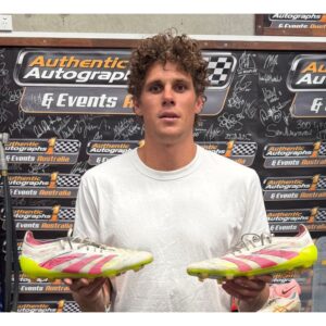 Sydney Charlie Curnow Signed Training Worn Boots
